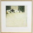 岩切裕子 額付き木版画 paradise motel(2006年)