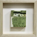岩切裕子 額付き木版画 『summer house』 2008年 ボックスフレーム仕様