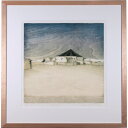 岩切裕子 額付き木版画 『Waterland』(2006年)