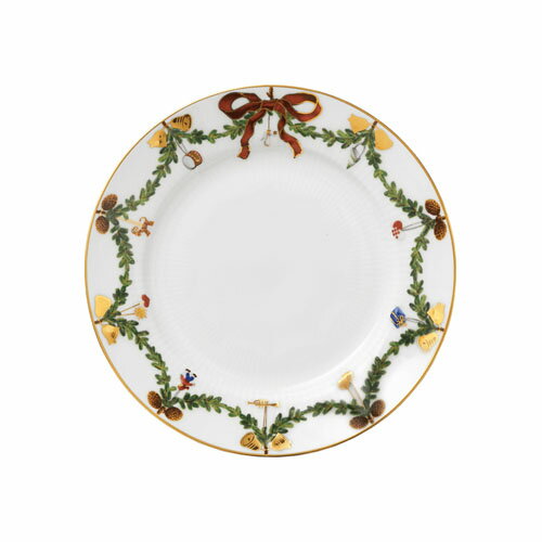 ロイヤル コペンハーゲン　スターフルーテッド クリスマス　19cmプレートのサムネイル