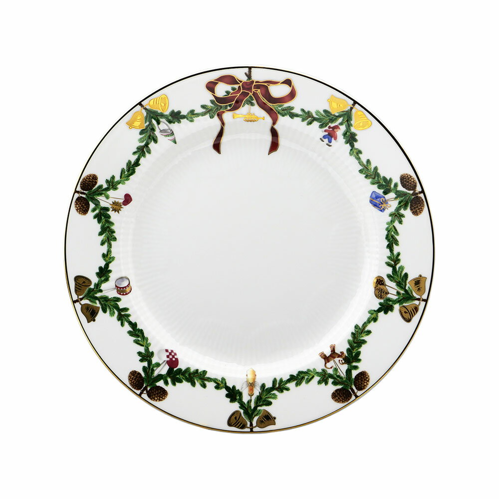 特別企画品　ロイヤル コペンハーゲン　スターフルーテッド クリスマス　21cmプレートのサムネイル