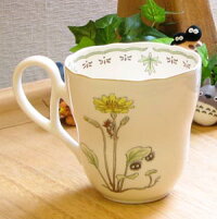 ノリタケ・ボーンチャイナとなりのトトロマグカップ【Noritake】【ノリタケ】【マグ】【となりのトトロ】【(C)NIBARIKI】【スタジオ・ジブリ】【紅茶】【コーヒー】【電子レンジ対応】【オーブン不可】