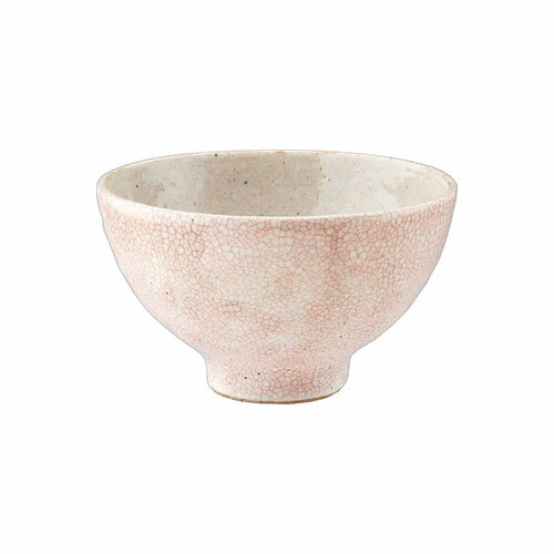 美濃焼　蔵珍窯　朱貫入　飯碗（小）