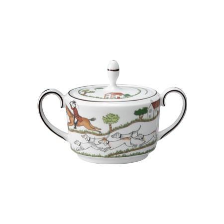 ウェッジウッド ハンティングシーン シュガーボックス