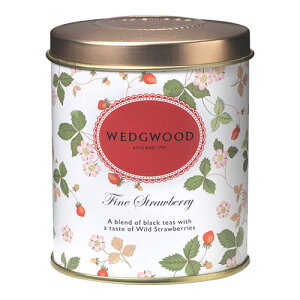 ウェッジウッドの紅茶　ワイルドストロベリーシリーズ　ファインストロベリーティー