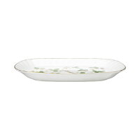 WEDGWOODWILDSTRAWBERRYウェッジウッドワイルドストロベリースパイラルトレイ【WEDGWOOD】【ウエッジウッド】【長方形】【角皿】【プレート】【ボーンチャイナ】