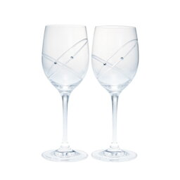 ウェッジウッド ワイングラス ウェッジウッド クリスタル　プロミシス　『ウィズ ディス リング』　ワイングラス　ペアギフトセット // ギフト 結婚祝い