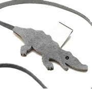 アッシュコンセプト アニマルブックマーク わに