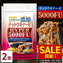 \SALE開催!4/30 00:00〜5/6 23:59/【公式】 こだわりの濃縮 ナットウキナーゼ HYPER 5000FU 60日分(30日分×2個セット)...