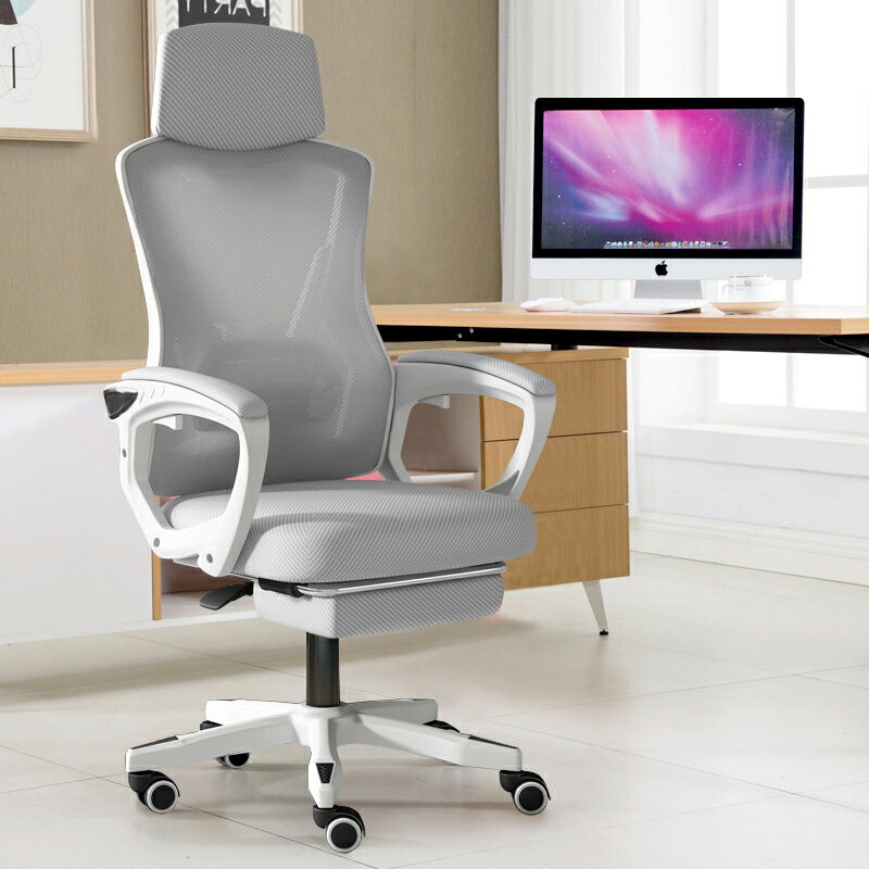 楽天Belle Studioセール オフィスチェア デスクチェア リクライニングチェア 360度回転 昇降機能付き 肘置き付き パソコンチェア ハイバック ゲーミングチェア ワークチェア 通気性 在宅勤務 椅子 グレー