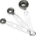 和平フレイズ(Wahei freiz) 調理器具 計量スプーン 味道 3本組 厚口 2.5cc 5cc 15cc 日本製 AD-868