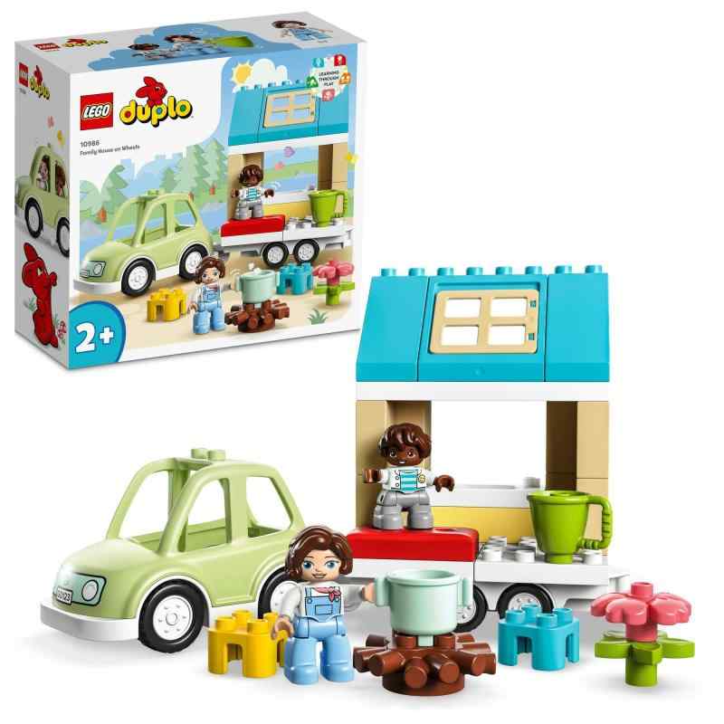楽天ベルトワマーケットレゴ（LEGO） デュプロ デュプロのまち トレーラーハウス 10986 おもちゃ ブロック プレゼント幼児 赤ちゃん 家 おうち 車 くるま 男の子 女の子 2歳以上