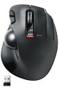 エレコム ワイヤレス トラックボールマウス EX-G 握りの極み 6ボタン ブラック M-XT3DRBK(2)