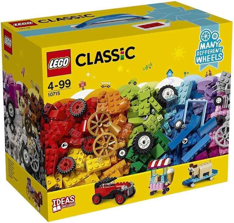 レゴ クラシック レゴ(LEGO) クラシック アイデアパーツ&lt;タイヤセット&gt; 10715 知育玩具 ブロック おもちゃ 女の子 男の子