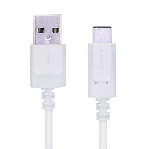 ELECOM スマートフォン用USBケーブル USB(A-C) 認証品 Type-C 3.0m ホワイト MPA-AC30NWH ELECOM スマートフォン用USBケーブル USB(A-C) 認証品 Type-C 3.0m ホワイト MPA-AC30NWH