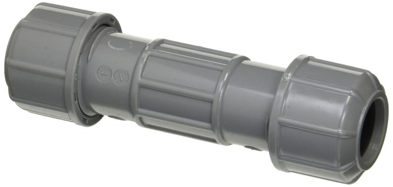 SANEI(サンエイ) 配管部品 塩ビ管ユニオン 締め付け接続 一時補修・埋設用 長さ114mm T940-13