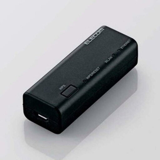 エレコム WiFiルーター 無線LAN ポータブル 300Mbps ACアダプタ付属 WRH-300BK3 エレコム WiFiルーター 無線LAN ポータブル 300Mbps ACアダプタ付属 WRH-300BK3