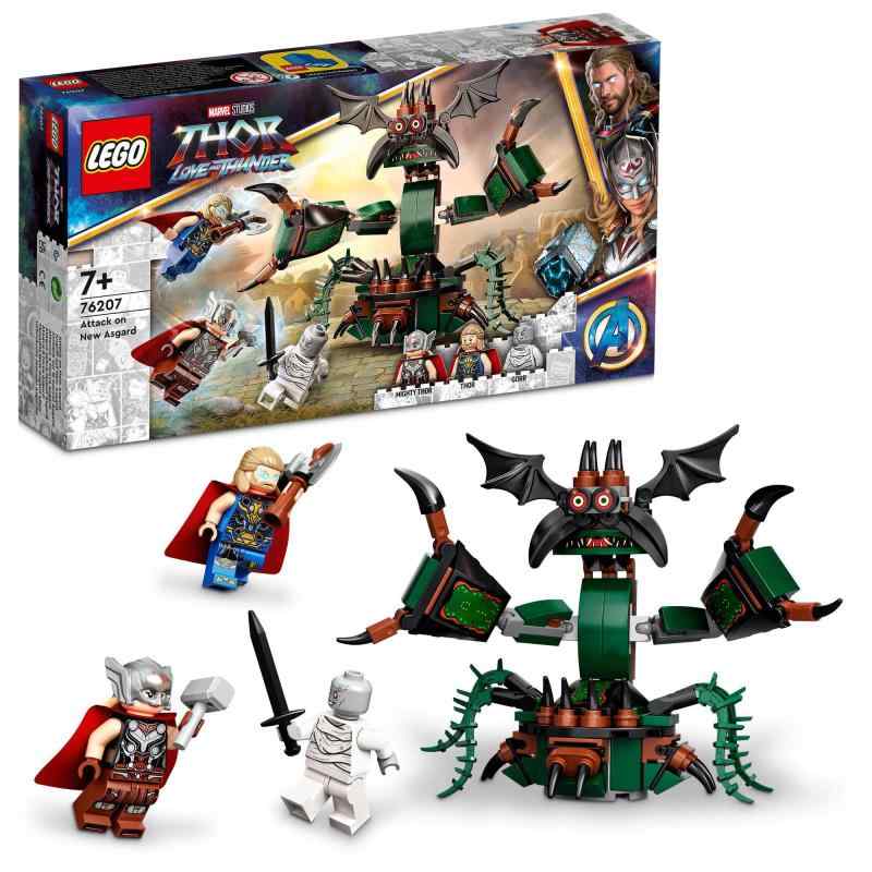 戦隊おもちゃ レゴ(LEGO) スーパー・ヒーローズ 新アスガルド攻撃 76207 おもちゃ ブロック プレゼント スーパーヒーロー アメコミ 戦隊ヒーロー 男の子 7歳以上