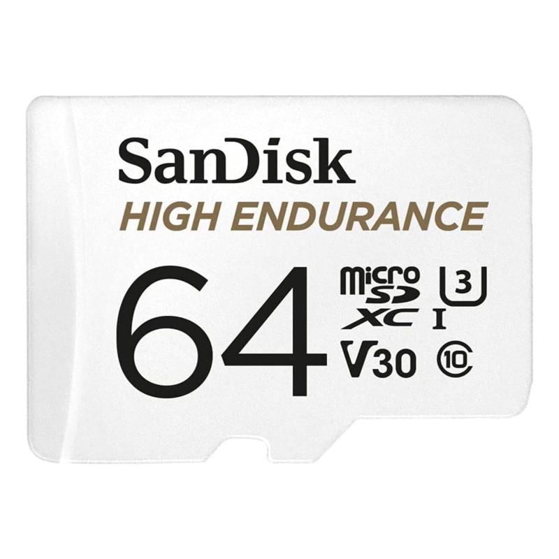 SanDisk メーカー ドライブレコーダー対応 microSDカード 64GB UHS-I Class10 U3 V30対応 SDSQQNR-064G-GH3IA 新パッケージ