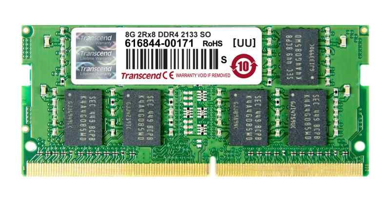 ȥ󥻥ɥѥ Transcend ΡPCѥ PC4-17000(DDR4-2133) 8GB 1.2V 260pin SO-DIMM TS1GSH64V1H