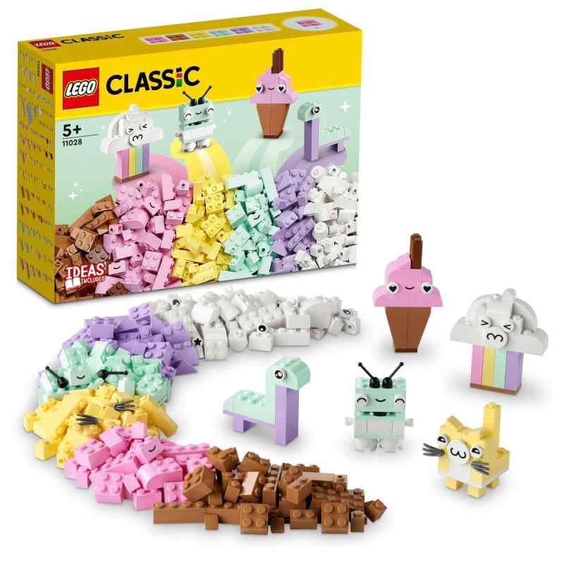 楽天ベルトワマーケットレゴ（LEGO） クラシック アイデアパーツ（パステルカラー） 11028 おもちゃ ブロック プレゼント 知育 クリエイティブ 男の子 女の子 5歳以上