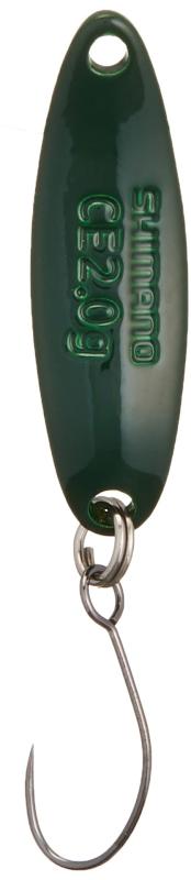 シマノ(SHIMANO) スプーン カーディフ スリムスイマー コンパクトエディション 2.0g ダークグリーン 11S TR-S20N ルアー
