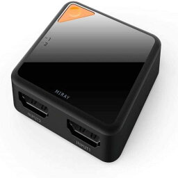 MIRAY 【4K安定版】HDMI 分配器 切替器 4K 60HZ hdmi Ver2.0 セレクター 1入力2出力/2入力1出力 双方向 HDCP 2.2 手動 切り替え PS4 Pro DVDプレーヤー HDTV対応