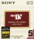 ソニー SONY ミニDVカセット テープ 5D