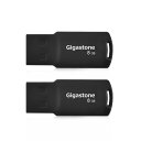 GIGASTONE V70 8GB USB USB2.0 XeBbN f[^ obNAbv 2Zbg 2-Pack