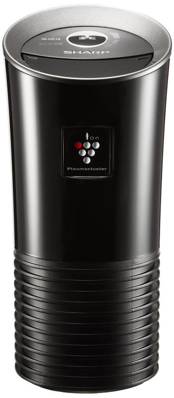 シャープ イオン発生機 プラズマクラスター25000搭載 カップホルダータイプ ブラック IG-HC15-B