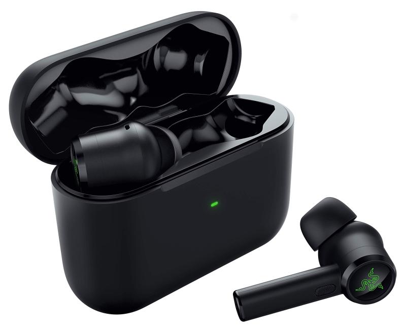 Razer Hammerhead True Wireless Pro ワイヤレス ゲーミングイヤホン THX認証 高度なハイブリッド型アクティブノイズキャンセルリング 60ms 低レイテンシー接続 Bluetooth 5.1 最大20時間バッテリー持続 タ