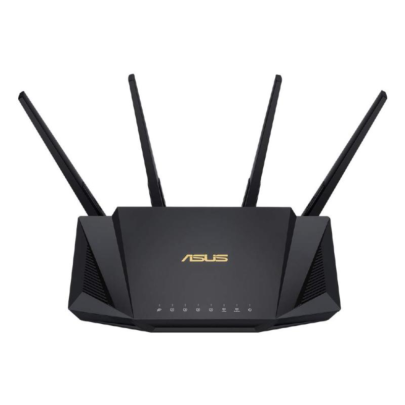 ASUS WiFi 無線 ルーター WiFi6 2402 574Mbps v6プラス/ OCNバーチャルコネクト対応デュアルバンド デュアルバンド RT-AX3000 V2 Broadcom クワッドコア CPU 1.7GHzメッシュ セキュリティ