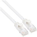 エレコム LANケーブル CAT6A 5m 爪折れ防止コネクタ やわらか ホワイト LD-GPAYC/WH5