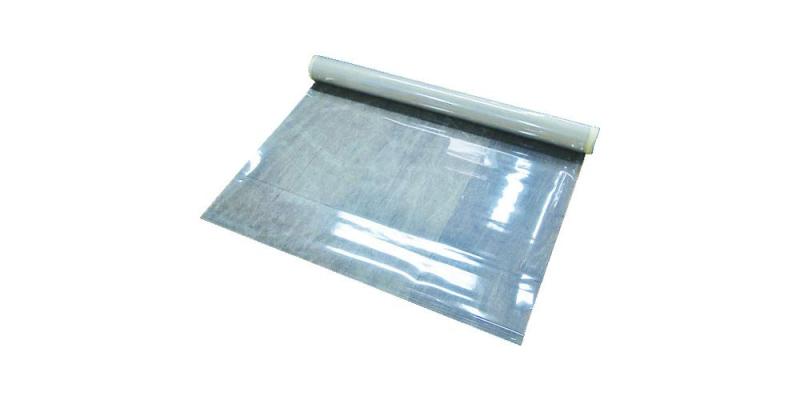 トラスコ中山(TRUSCO) 窓用防音透明シート UVカットタイプ 吸音材 遮音材 防音材 透明 920mm×2m 厚み2mm TSFP2ST