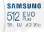 Samsung microSD 512GB EVO Plus microSDXC UHS-I U3 Nintendo Switch ưǧ ž®130MB/ MB-MC512KA/EC [¹͢]