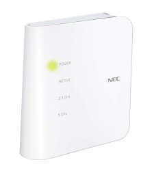 NEC 無線LAN Atermシリーズ 新規単体 WiFi ルーター Wi-Fi5 (11ac) / WF1200CR 3ストリーム (5GHz帯 / 2.4GHz帯) ‎PA-WF1200CR ホワイト