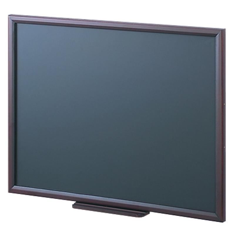 木製 黒板 中 600x450mm ブラック WCF-6045D 