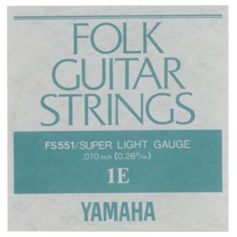 ヤマハ YAMAHA FS551 アコースティックギター用 バラ弦 1弦×6本