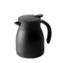【BLKP】 パール金属 ポット 卓上ポット テーブルポット 0.5L 500ml 限定 ブラック ステンレス製 保温 保冷 BLKP 黒 AZ-5017