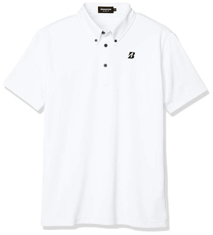 [ブリヂストンゴルフ] TOUR B半袖ボタンダウンシャツ50G02A メンズ 50G02A ホワイト 日本 3L (日本サイズ3L相当)