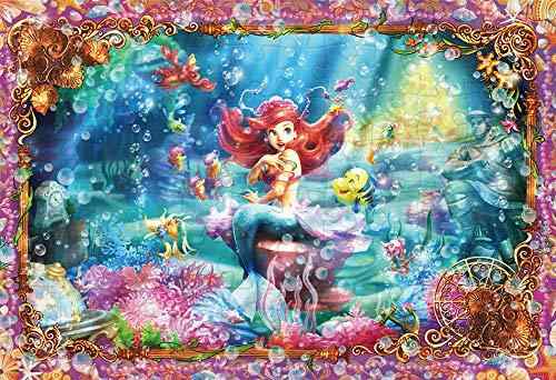 テンヨー(Tenyo) 【日本製】 こどもジグソーパズル ディズニー マーメイドプリンセス アリエル 96ピース (26x38cm) こども向けパズル DK-9...