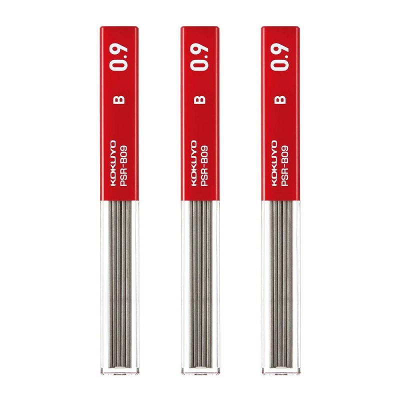 コクヨ(KOKUYO) シャープペン シャープ替芯 0.9mm B 3個セット PSR-B09-1PX3SET