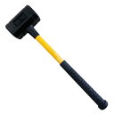 SK11(エスケー11) ウレタンショックレスハンマー 全長 510mm 両手で握れる長いソフトグリップ 4P