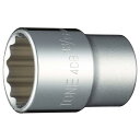 トネ(TONE) ソケット(12角) 4DB-26 差込角12.7mm(1/2") 二面幅13/16inch インチ(3)