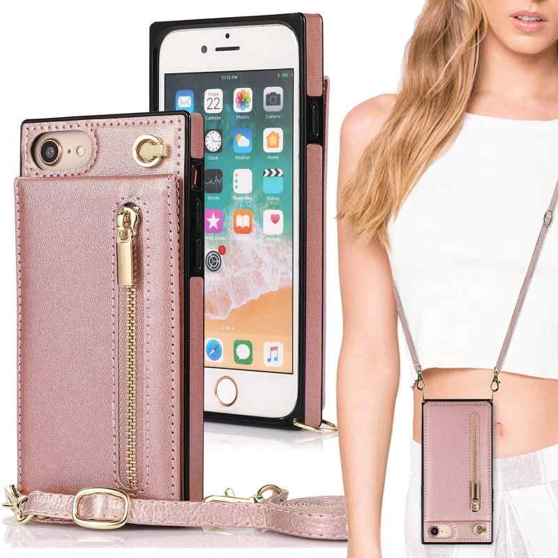 iPhone7 iPhone8 iPhoneSE 2020 2022 iPhone SE 第2世代 第3世代 アイホン iPhone SE2 SE3 SE 2nd 3rd ケース 手帳型 ショルダー クロスボディ 手帳ケース iPhoneSE2 iPhoの商品画像