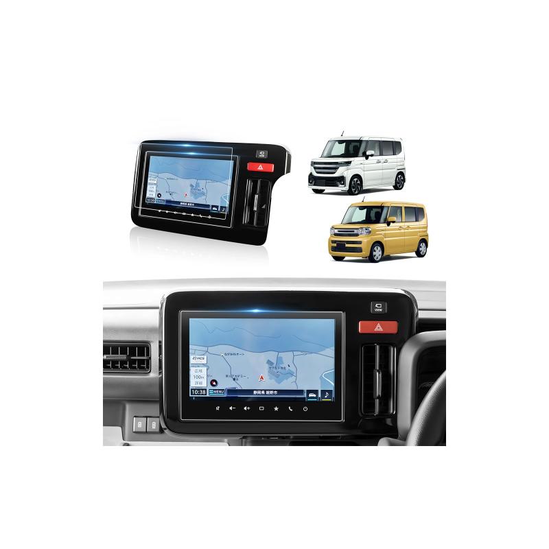 BIBIBO 2枚入り 新型 スズキ ワゴンRスマイル 専用 カーナビ フィルム 9インチ ワゴンRスマイル カーフ..