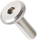 キタコ(KITACO) 平ボタンキャップボルト(M6×P1.0×20mm) 汎用 1個入り ステンレス 0900-062-30002