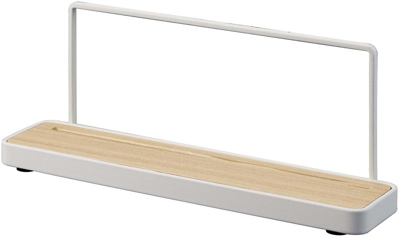 山崎実業(Yamazaki) 神札スタンド ホワイト 約W28×D6.5×H10.5cm タワー tower 簡易神棚 お札立て 置き..