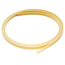 Musiclily プラスチック製ギターバインディング1650 x 6 x 1.5mm、クリーム