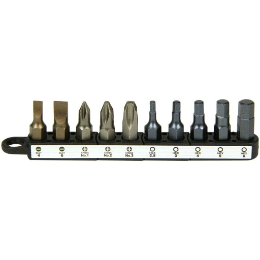 SK11(エスケー11) 25mm ビットセット 10Pcs SBT2510H SK11(エスケー11) 25mm ビットセット 10Pcs SBT2510H